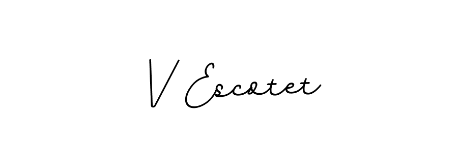 Once you've used our free online signature maker to create your best signature BallpointsItalic-DORy9 style, it's time to enjoy all of the benefits that V Escotet name signing documents. V Escotet signature style 11 images and pictures png