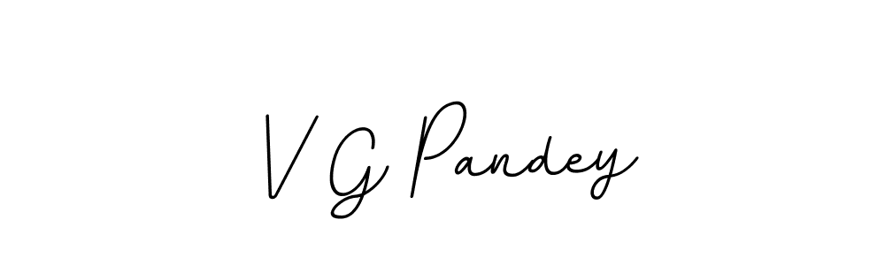 if you are searching for the best signature style for your name V G Pandey. so please give up your signature search. here we have designed multiple signature styles  using BallpointsItalic-DORy9. V G Pandey signature style 11 images and pictures png