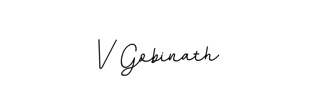 Also You can easily find your signature by using the search form. We will create V Gobinath name handwritten signature images for you free of cost using BallpointsItalic-DORy9 sign style. V Gobinath signature style 11 images and pictures png