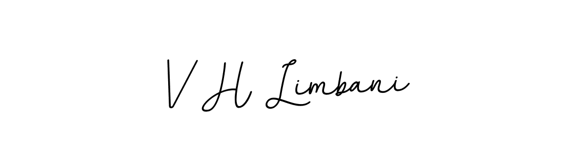 Best and Professional Signature Style for V H Limbani. BallpointsItalic-DORy9 Best Signature Style Collection. V H Limbani signature style 11 images and pictures png