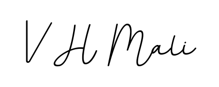 Create a personalized artistic stamp with V H Mali in BallpointsItalic-DORy9 font. Perfect for visual artists, designers, and influencers. V H Mali signature style 11 images and pictures png