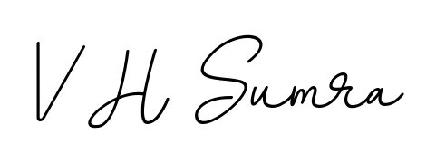 Personalize your online presence with V H Sumra signature rendered in elegant BallpointsItalic-DORy9 font. Great for website footers and blogs. V H Sumra signature style 11 images and pictures png