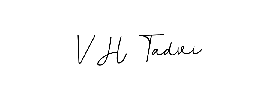 How to Draw V H Tadvi signature style? BallpointsItalic-DORy9 is a latest design signature styles for name V H Tadvi. V H Tadvi signature style 11 images and pictures png
