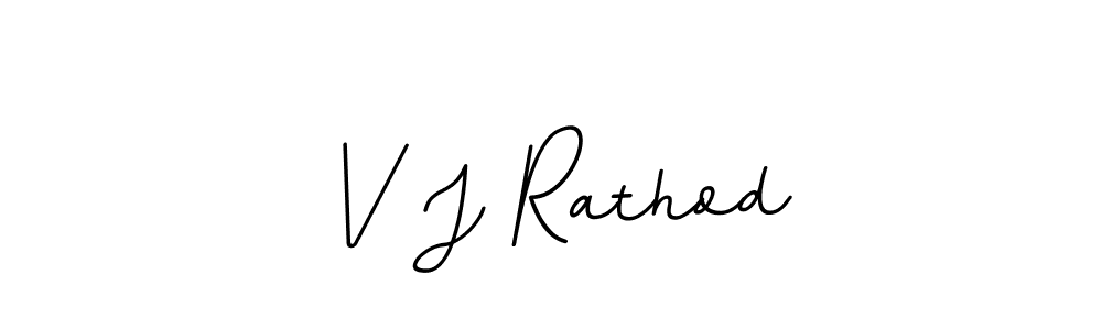 You should practise on your own different ways (BallpointsItalic-DORy9) to write your name (V J Rathod) in signature. don't let someone else do it for you. V J Rathod signature style 11 images and pictures png