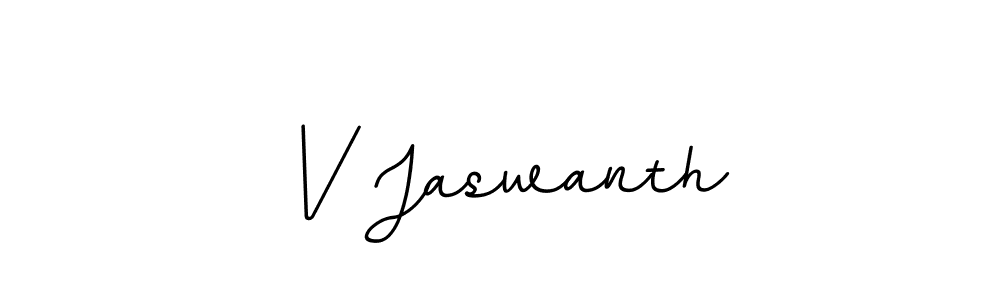 How to make V Jaswanth signature? BallpointsItalic-DORy9 is a professional autograph style. Create handwritten signature for V Jaswanth name. V Jaswanth signature style 11 images and pictures png