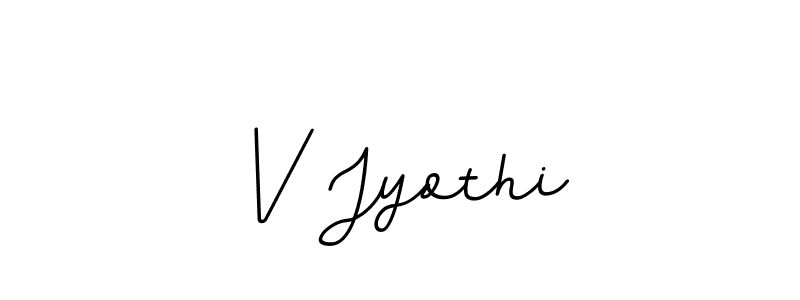 Also we have V Jyothi name is the best signature style. Create professional handwritten signature collection using BallpointsItalic-DORy9 autograph style. V Jyothi signature style 11 images and pictures png