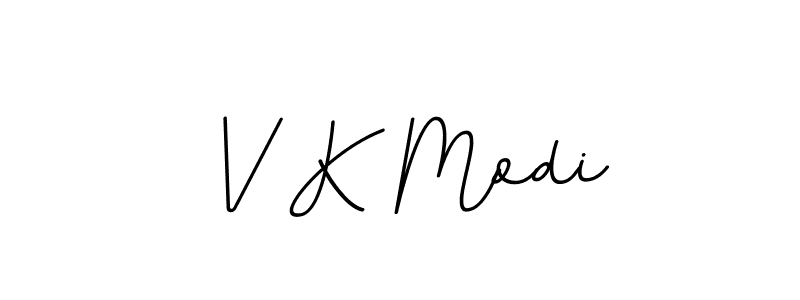 You should practise on your own different ways (BallpointsItalic-DORy9) to write your name (V K Modi) in signature. don't let someone else do it for you. V K Modi signature style 11 images and pictures png