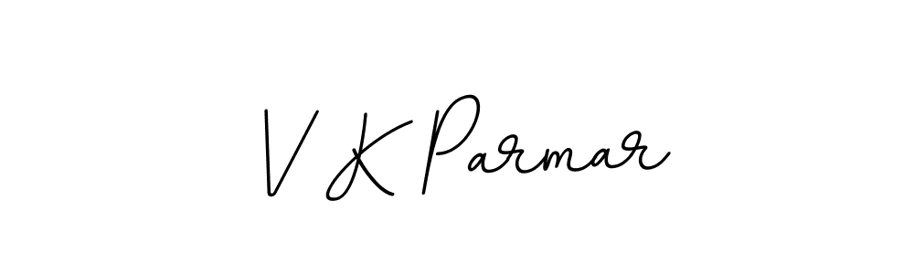 if you are searching for the best signature style for your name V K Parmar. so please give up your signature search. here we have designed multiple signature styles  using BallpointsItalic-DORy9. V K Parmar signature style 11 images and pictures png