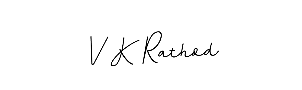 Also we have V K Rathod name is the best signature style. Create professional handwritten signature collection using BallpointsItalic-DORy9 autograph style. V K Rathod signature style 11 images and pictures png