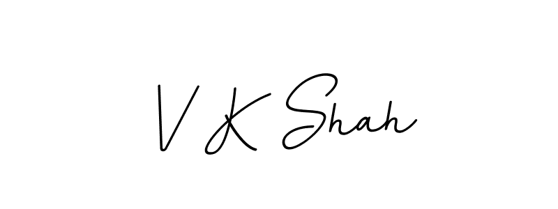 BallpointsItalic-DORy9 is a professional signature style that is perfect for those who want to add a touch of class to their signature. It is also a great choice for those who want to make their signature more unique. Get V K Shah name to fancy signature for free. V K Shah signature style 11 images and pictures png