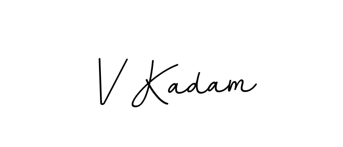This is the best signature style for the V Kadam name. Also you like these signature font (BallpointsItalic-DORy9). Mix name signature. V Kadam signature style 11 images and pictures png