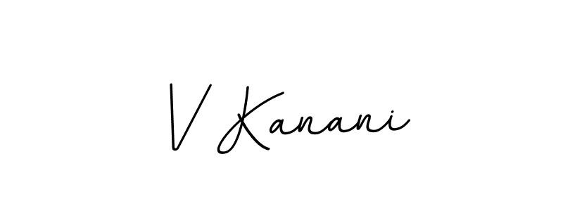 Similarly BallpointsItalic-DORy9 is the best handwritten signature design. Signature creator online .You can use it as an online autograph creator for name V Kanani. V Kanani signature style 11 images and pictures png