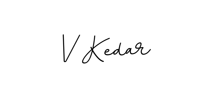 V Kedar stylish signature style. Best Handwritten Sign (BallpointsItalic-DORy9) for my name. Handwritten Signature Collection Ideas for my name V Kedar. V Kedar signature style 11 images and pictures png