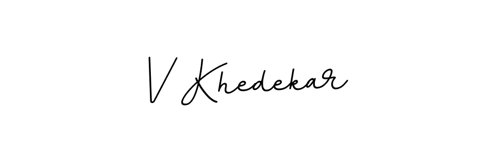 Make a beautiful signature design for name V Khedekar. Use this online signature maker to create a handwritten signature for free. V Khedekar signature style 11 images and pictures png