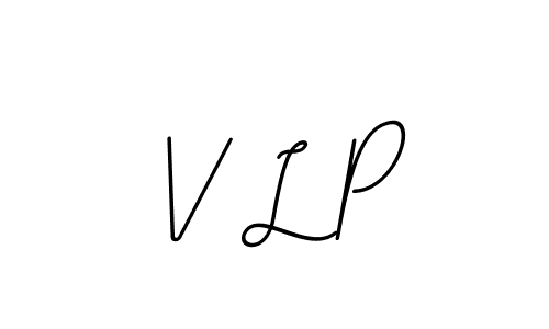 How to make V L P signature? BallpointsItalic-DORy9 is a professional autograph style. Create handwritten signature for V L P name. V L P signature style 11 images and pictures png