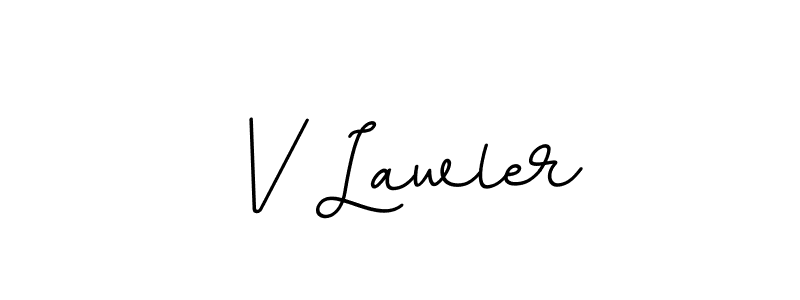 V Lawler stylish signature style. Best Handwritten Sign (BallpointsItalic-DORy9) for my name. Handwritten Signature Collection Ideas for my name V Lawler. V Lawler signature style 11 images and pictures png