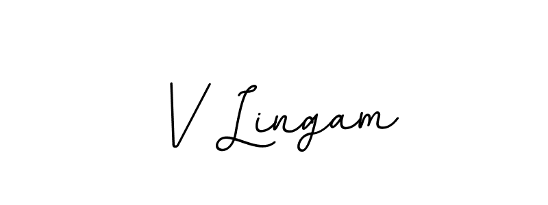 Also You can easily find your signature by using the search form. We will create V Lingam name handwritten signature images for you free of cost using BallpointsItalic-DORy9 sign style. V Lingam signature style 11 images and pictures png