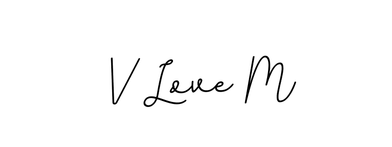 if you are searching for the best signature style for your name V Love M. so please give up your signature search. here we have designed multiple signature styles  using BallpointsItalic-DORy9. V Love M signature style 11 images and pictures png