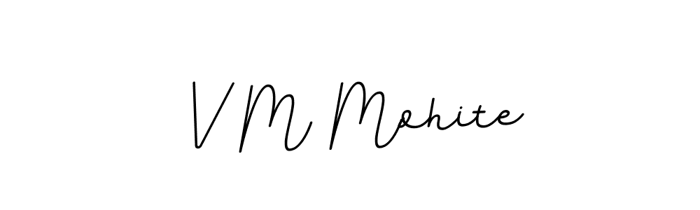 Also You can easily find your signature by using the search form. We will create V M Mohite name handwritten signature images for you free of cost using BallpointsItalic-DORy9 sign style. V M Mohite signature style 11 images and pictures png