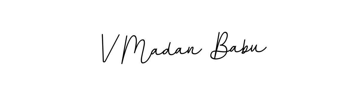 Best and Professional Signature Style for V Madan Babu. BallpointsItalic-DORy9 Best Signature Style Collection. V Madan Babu signature style 11 images and pictures png