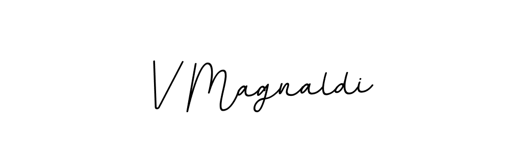 Also we have V Magnaldi name is the best signature style. Create professional handwritten signature collection using BallpointsItalic-DORy9 autograph style. V Magnaldi signature style 11 images and pictures png