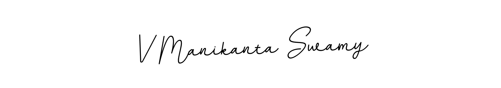 How to make V Manikanta Swamy signature? BallpointsItalic-DORy9 is a professional autograph style. Create handwritten signature for V Manikanta Swamy name. V Manikanta Swamy signature style 11 images and pictures png