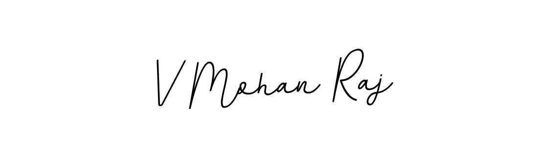 Also we have V Mohan Raj name is the best signature style. Create professional handwritten signature collection using BallpointsItalic-DORy9 autograph style. V Mohan Raj signature style 11 images and pictures png