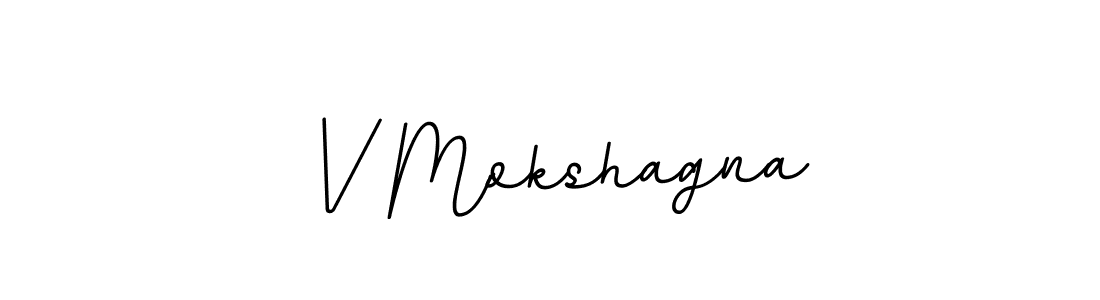 if you are searching for the best signature style for your name V Mokshagna. so please give up your signature search. here we have designed multiple signature styles  using BallpointsItalic-DORy9. V Mokshagna signature style 11 images and pictures png