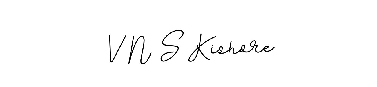 Also we have V N S Kishore name is the best signature style. Create professional handwritten signature collection using BallpointsItalic-DORy9 autograph style. V N S Kishore signature style 11 images and pictures png