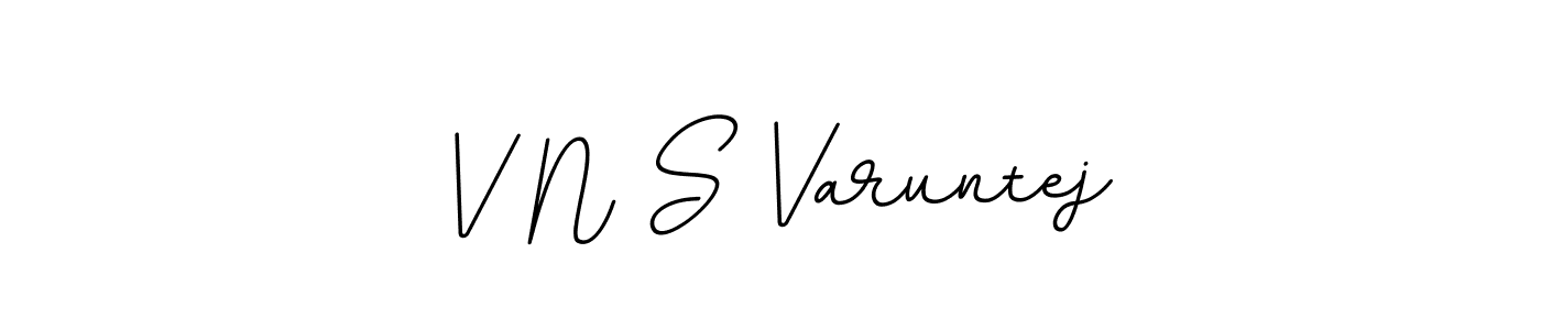 How to make V N S Varuntej signature? BallpointsItalic-DORy9 is a professional autograph style. Create handwritten signature for V N S Varuntej name. V N S Varuntej signature style 11 images and pictures png