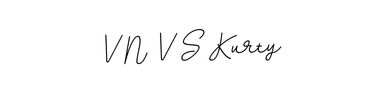 Also You can easily find your signature by using the search form. We will create V N V S Kurty name handwritten signature images for you free of cost using BallpointsItalic-DORy9 sign style. V N V S Kurty signature style 11 images and pictures png