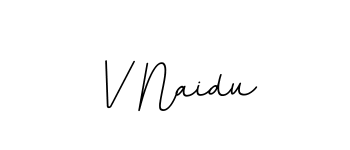 Also we have V Naidu name is the best signature style. Create professional handwritten signature collection using BallpointsItalic-DORy9 autograph style. V Naidu signature style 11 images and pictures png