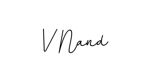 This is the best signature style for the V Nand name. Also you like these signature font (BallpointsItalic-DORy9). Mix name signature. V Nand signature style 11 images and pictures png