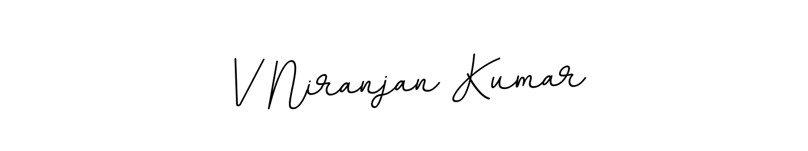 if you are searching for the best signature style for your name V Niranjan Kumar. so please give up your signature search. here we have designed multiple signature styles  using BallpointsItalic-DORy9. V Niranjan Kumar signature style 11 images and pictures png