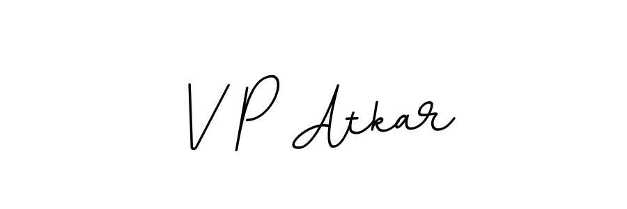 It looks lik you need a new signature style for name V P Atkar. Design unique handwritten (BallpointsItalic-DORy9) signature with our free signature maker in just a few clicks. V P Atkar signature style 11 images and pictures png