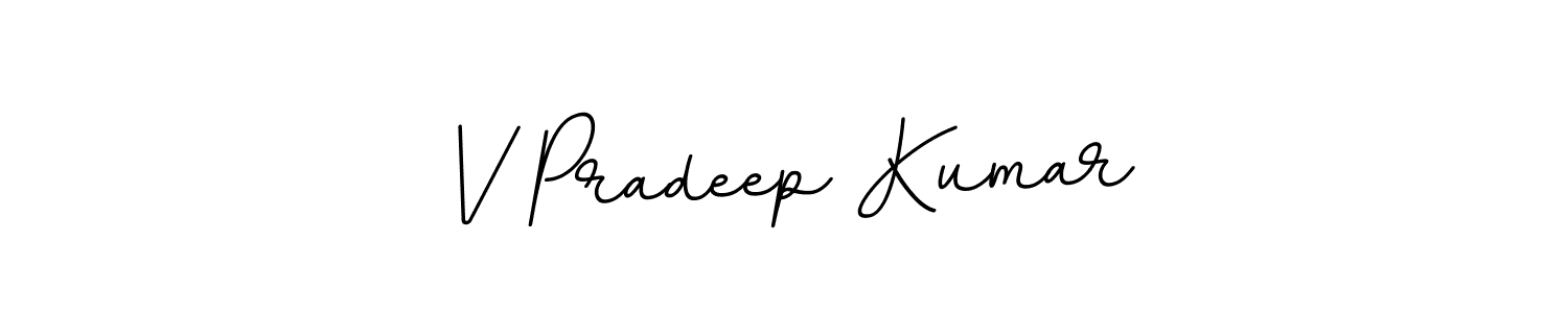 Best and Professional Signature Style for V Pradeep Kumar. BallpointsItalic-DORy9 Best Signature Style Collection. V Pradeep Kumar signature style 11 images and pictures png