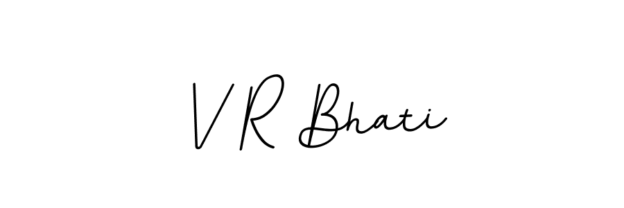 Similarly BallpointsItalic-DORy9 is the best handwritten signature design. Signature creator online .You can use it as an online autograph creator for name V R Bhati. V R Bhati signature style 11 images and pictures png
