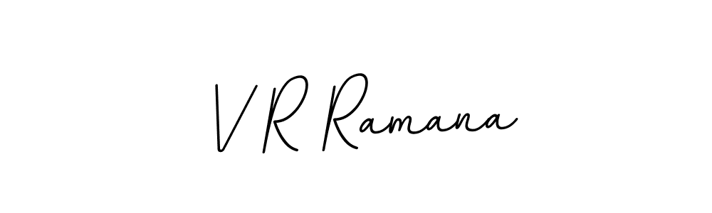if you are searching for the best signature style for your name V R Ramana. so please give up your signature search. here we have designed multiple signature styles  using BallpointsItalic-DORy9. V R Ramana signature style 11 images and pictures png