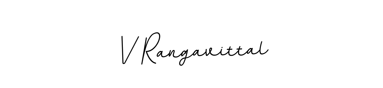 You should practise on your own different ways (BallpointsItalic-DORy9) to write your name (V Rangavittal) in signature. don't let someone else do it for you. V Rangavittal signature style 11 images and pictures png