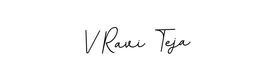 This is the best signature style for the V Ravi Teja name. Also you like these signature font (BallpointsItalic-DORy9). Mix name signature. V Ravi Teja signature style 11 images and pictures png