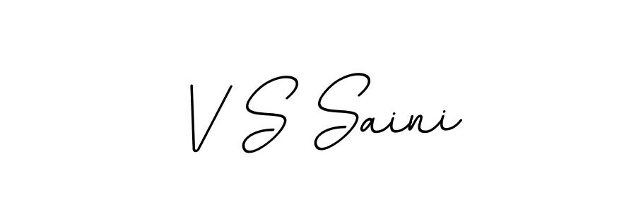 You can use this online signature creator to create a handwritten signature for the name V S Saini. This is the best online autograph maker. V S Saini signature style 11 images and pictures png