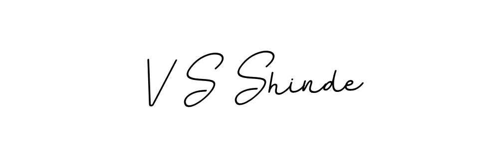 Make a beautiful signature design for name V S Shinde. Use this online signature maker to create a handwritten signature for free. V S Shinde signature style 11 images and pictures png