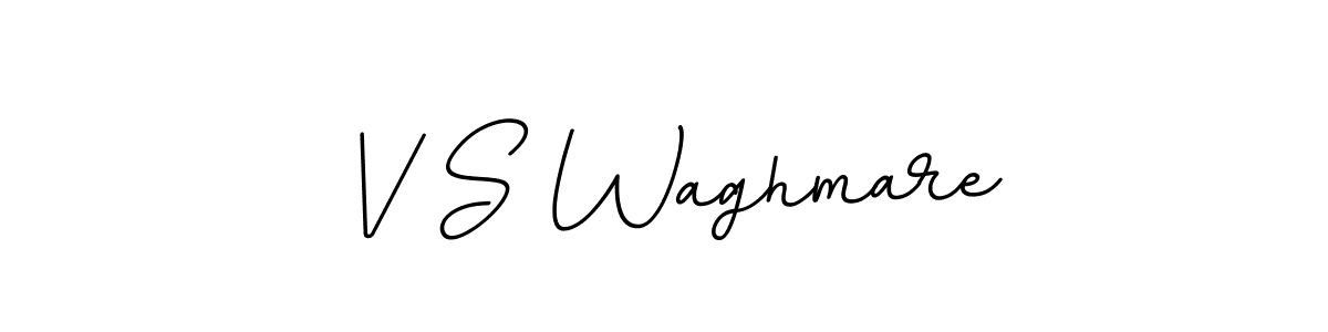 V S Waghmare stylish signature style. Best Handwritten Sign (BallpointsItalic-DORy9) for my name. Handwritten Signature Collection Ideas for my name V S Waghmare. V S Waghmare signature style 11 images and pictures png