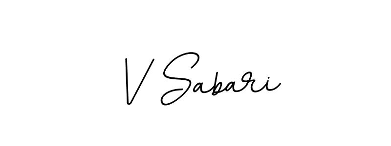 if you are searching for the best signature style for your name V Sabari. so please give up your signature search. here we have designed multiple signature styles  using BallpointsItalic-DORy9. V Sabari signature style 11 images and pictures png