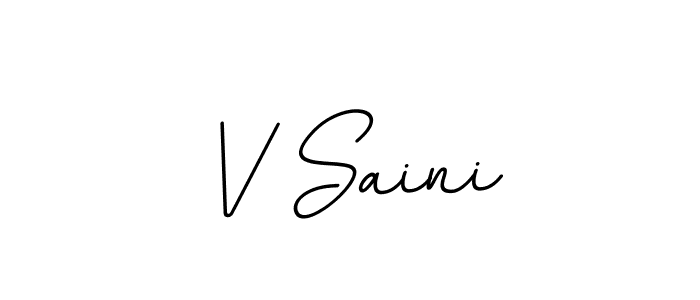 Make a beautiful signature design for name V Saini. Use this online signature maker to create a handwritten signature for free. V Saini signature style 11 images and pictures png