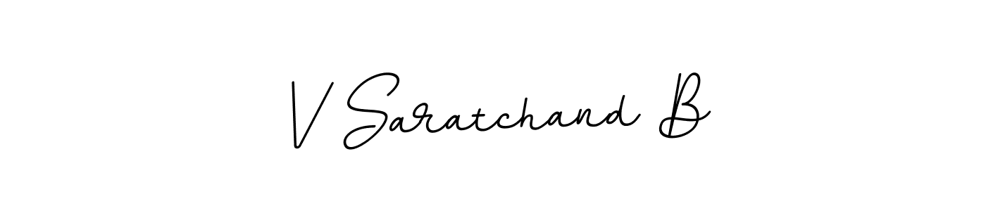 This is the best signature style for the V Saratchand B name. Also you like these signature font (BallpointsItalic-DORy9). Mix name signature. V Saratchand B signature style 11 images and pictures png