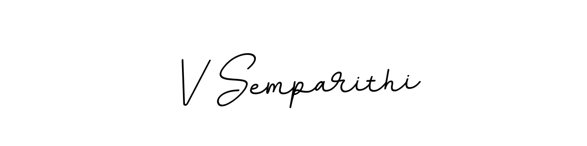 Once you've used our free online signature maker to create your best signature BallpointsItalic-DORy9 style, it's time to enjoy all of the benefits that V Semparithi name signing documents. V Semparithi signature style 11 images and pictures png