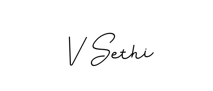 Also we have V Sethi name is the best signature style. Create professional handwritten signature collection using BallpointsItalic-DORy9 autograph style. V Sethi signature style 11 images and pictures png