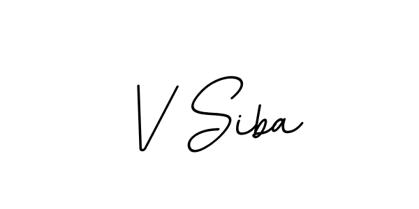 if you are searching for the best signature style for your name V Siba. so please give up your signature search. here we have designed multiple signature styles  using BallpointsItalic-DORy9. V Siba signature style 11 images and pictures png