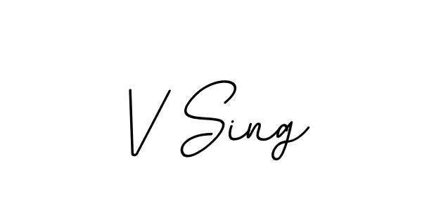 It looks lik you need a new signature style for name V Sing. Design unique handwritten (BallpointsItalic-DORy9) signature with our free signature maker in just a few clicks. V Sing signature style 11 images and pictures png